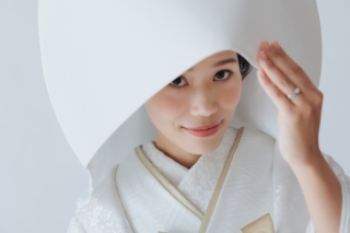 綿帽子(洋髪orカツラ)