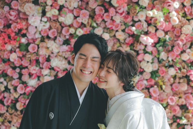 【和装に可愛いを♡】ハウススタジオで和装も撮影♪