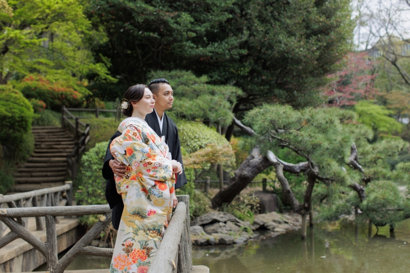 STUDIO AQUA 表参道渋谷店（スタジオAQUA）_庭園で撮影できる