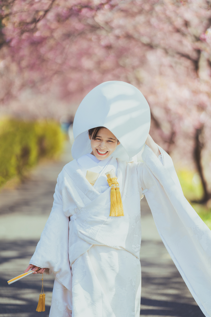 風が吹いた瞬間を収めた一枚。すごくいい表情。