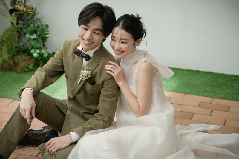 【ぜーんぶ叶えたい!】屋内庭園+洋装ハウススタジオプラン【全データ美肌補正付き♪】