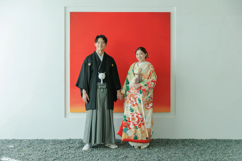 〈本格和室でしっかり残す！〉屋内庭園スタジオ【20Pアルバム付き♪】