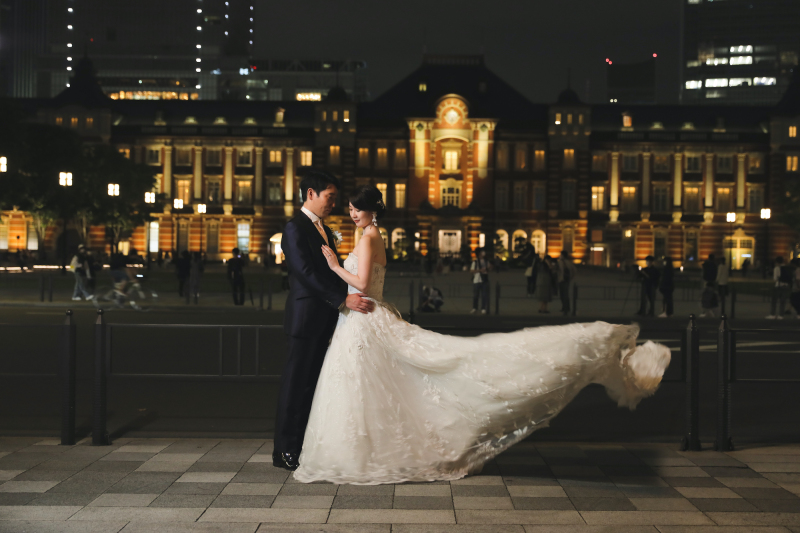 東京駅ロケーション【全データ美肌・スタイルアップ加工付♪】