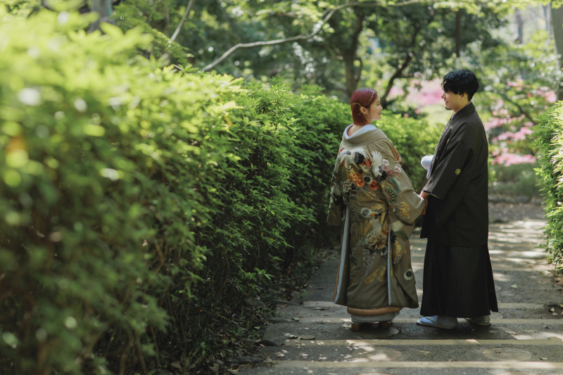 ♢和装も洋装も楽しめる♢有栖川公園和装ロケーション+洋装ハウススタジオ【嬉しい全データレタッチつき!】
