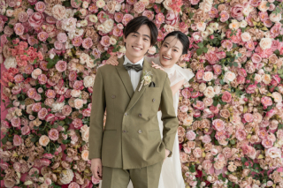 いつでも満開のお花で撮影♡渋谷店オリジナル洋装スタジオ!
