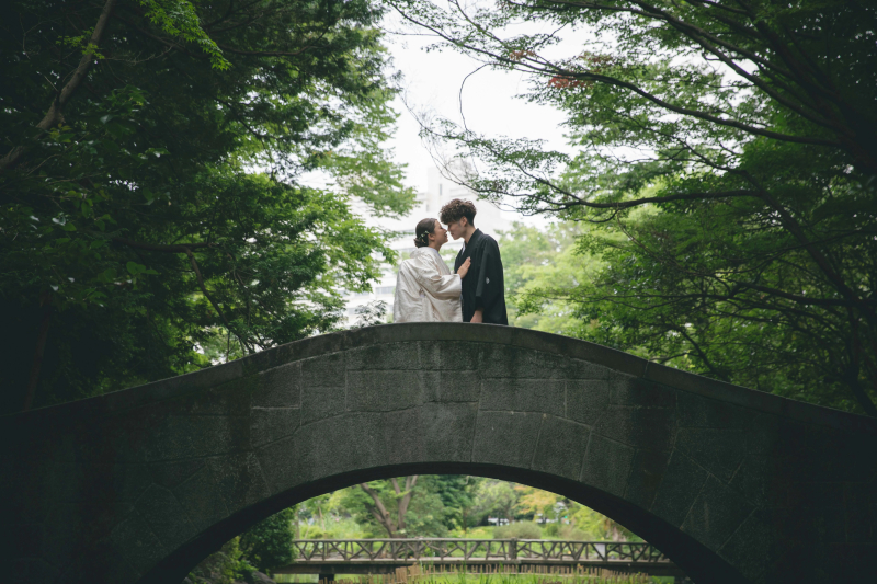 ♢和装も洋装も楽しめる♢有栖川公園和装ロケーション+洋装ハウススタジオ【嬉しい全データレタッチつき!】