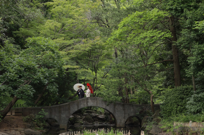 ♢自然を満喫！♢和装有栖川宮記念公園ロケーション【全データ美肌加工付！】
