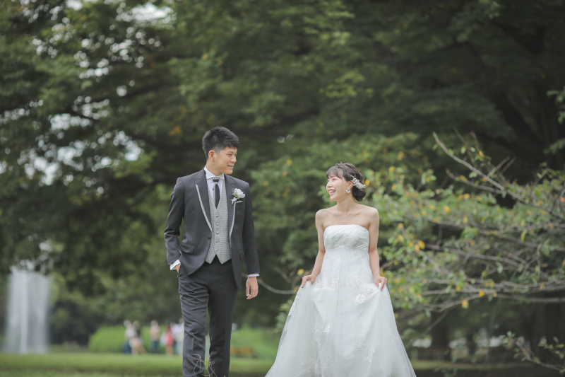 【緑が綺麗な公園で♪】代々木公園ロケーション ◇【基本料金+全データレタッチ付き!】