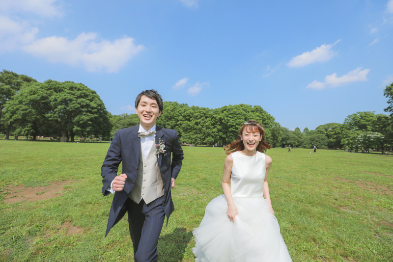 【緑が綺麗な公園で♪】代々木公園ロケーション ◇【基本料金+全データレタッチ付き!】