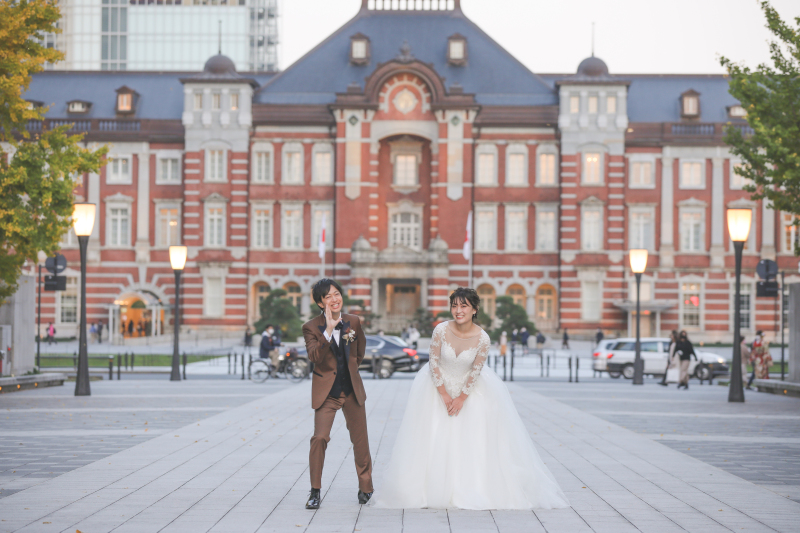 【東京周遊と屋内庭園スタジオ◇】ロケ＋スタジオ 和洋スペシャルパックプラン♪