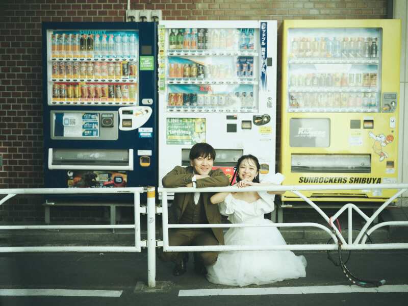 【カジュアル/レトロなりたい雰囲気で!】渋谷ストリートロケーション〈たっぷり全データ200カットレタッチ付き〉