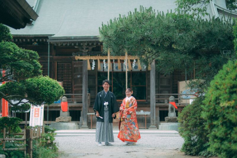 仙台市内 神社にて和装ロケーション|データ100カット以上 【仙台 愛宕神社】 ◆和装
