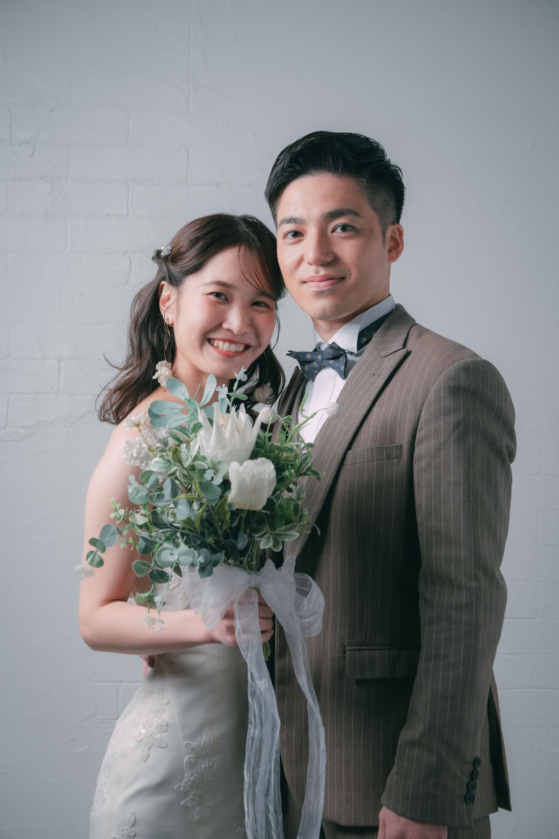 【スタジオ撮影】◎洋装での室内撮影◎約100カット納品・新婦様ヘアメイク付き