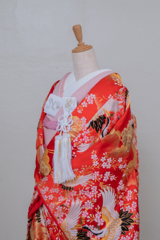 色打掛１　色掛下（ピンク）