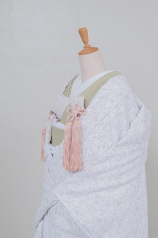 色打掛４　色掛下（グリーン）