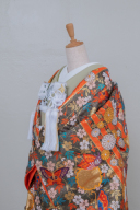 色打掛３　色掛下（グリーン）