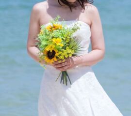 ドライフラワー＆造花ブーケ