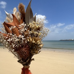 ドライフラワー＆造花ブーケ