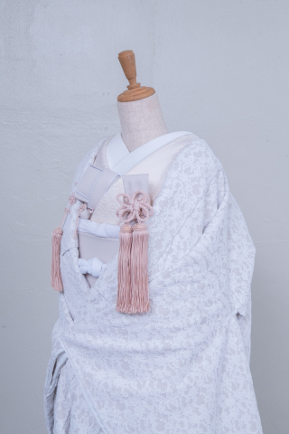 色打掛４　白掛下