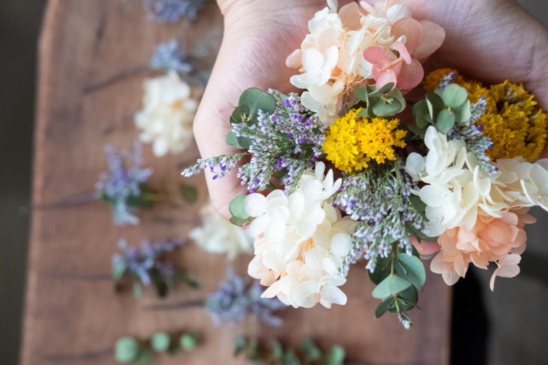 ドライフラワー(ヘッドピース)