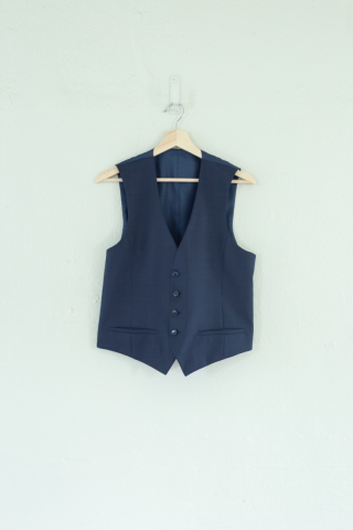 メンズカジュアル　ベスト-2