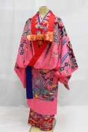 琉装-8（ピンク/赤）