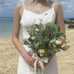 ドライフラワー＆造花ブーケ