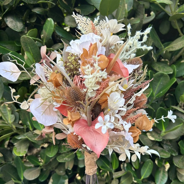 ドライフラワー＆造花ブーケ