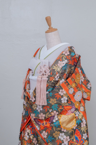 色打掛３　色掛下（ベージュ）