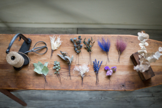 ドライフラワー(ヘッドピース)