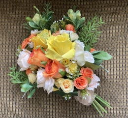 ドライフラワー＆造花ブーケ