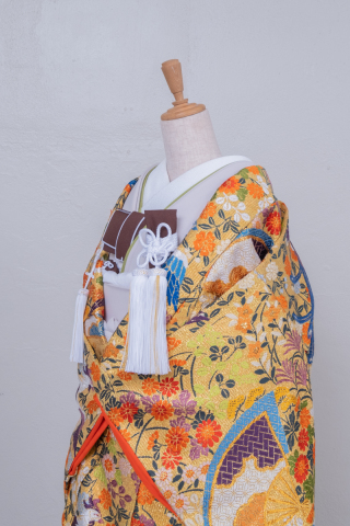 色打掛２　色掛下（ベージュ）