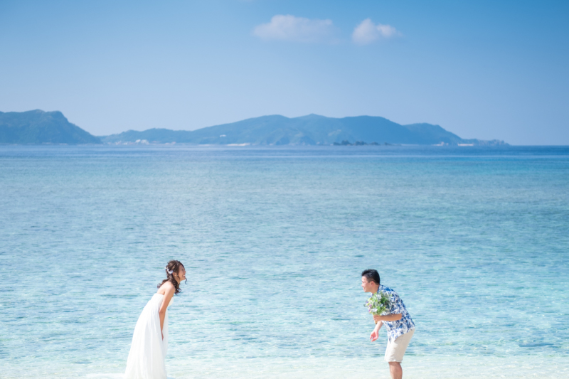 PM13:30-ロケの最後は海に入って撮影♪