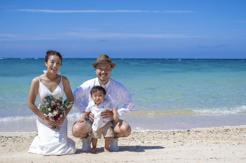 お子様とも一緒に撮影♪