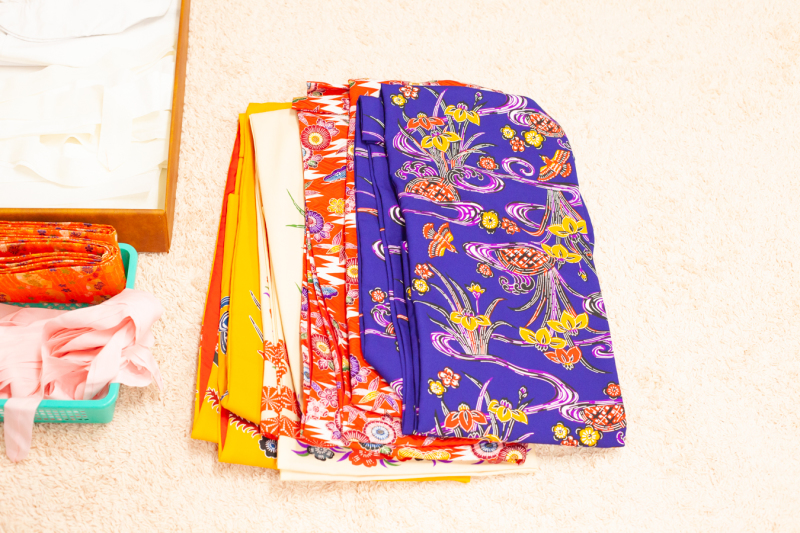 とても色鮮やかな琉装に決定♪