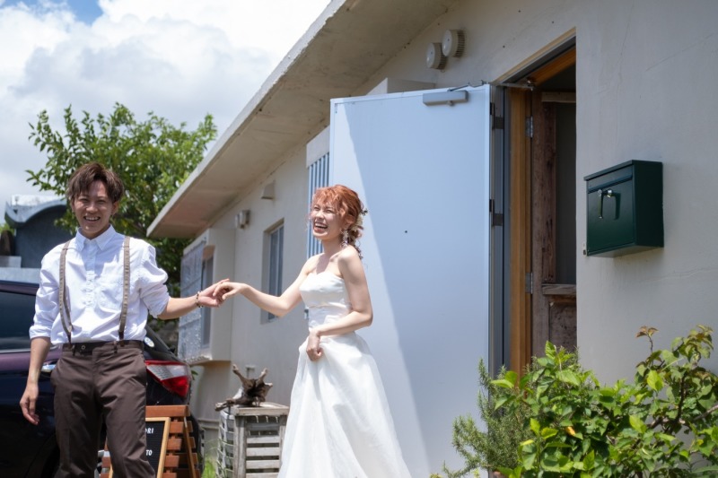 旅するフォトウェディングのスタートです♪