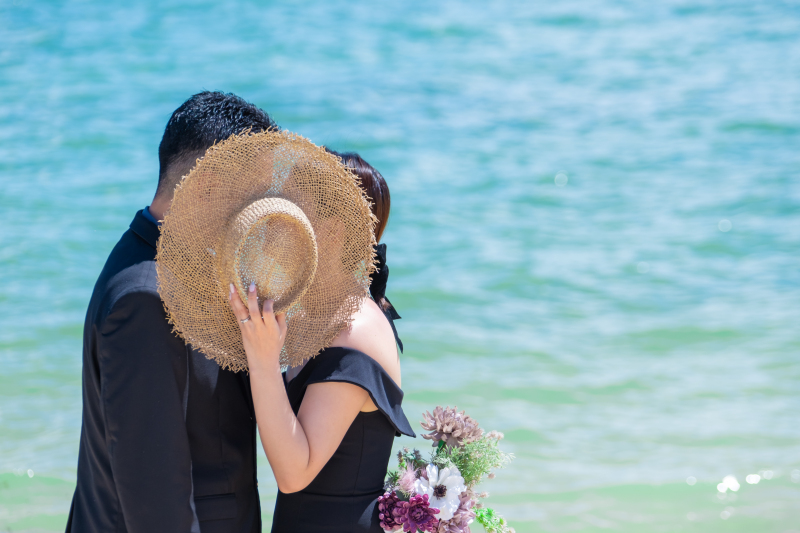 小物を使ってで素敵なショット!