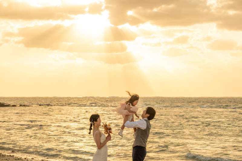 サンセット撮影スタート♪