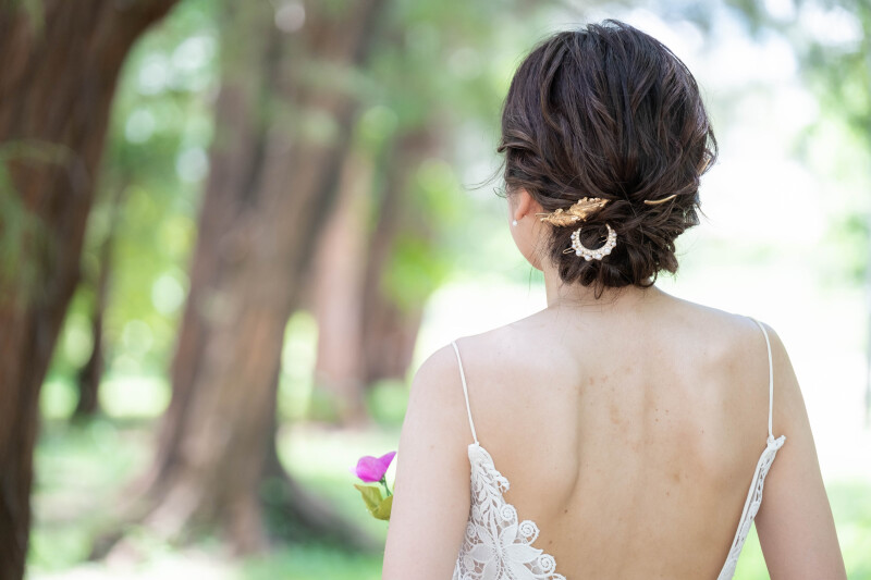 シニヨンアレンジ