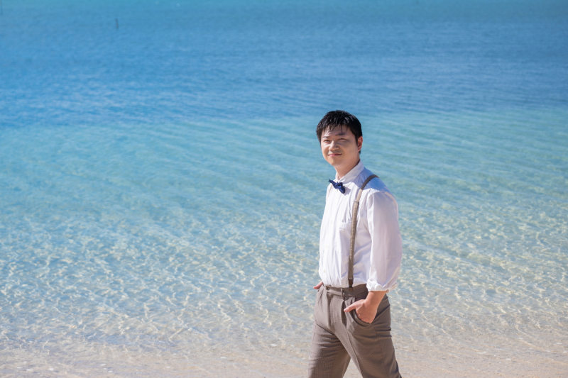 新郎様のソロショット♪