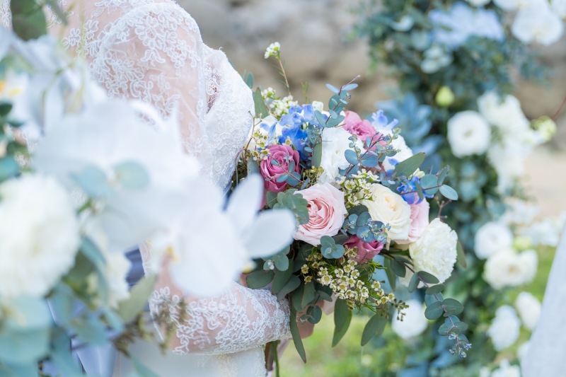 雨でも諦めず前向きに♪