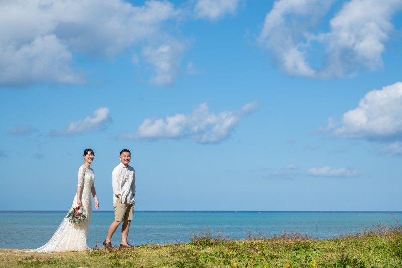 青と緑が爽やな場所