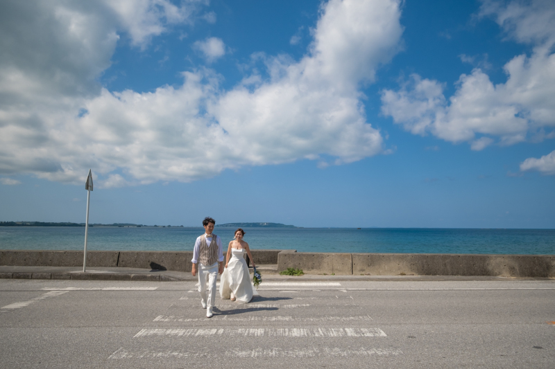 移動中も絵になります！