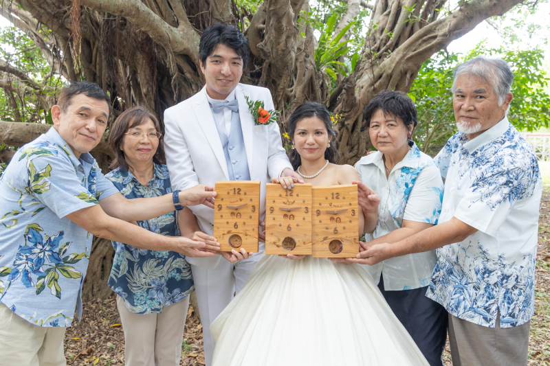 ご家族に「三連時計」プレゼント♪