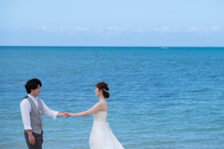 フォトウェディングM＋サンセット+*