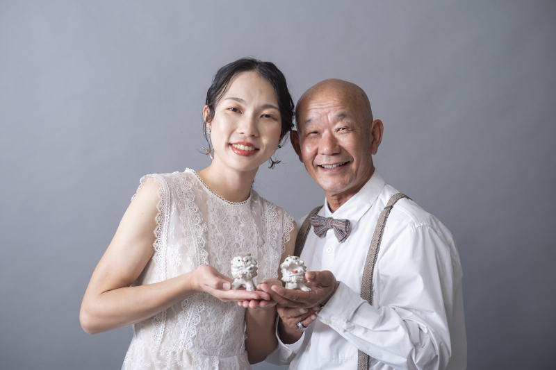 愛情たっぷりのリングスタンド