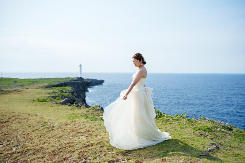 海と風と新婦様