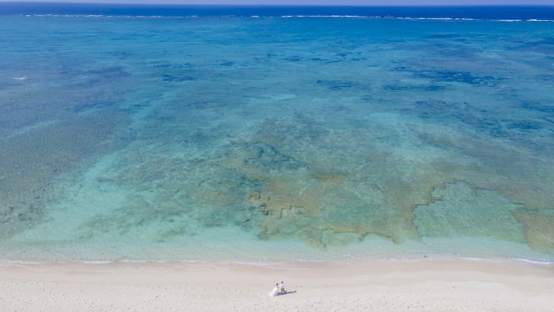 綺麗な砂浜が広がるビーチへ♪