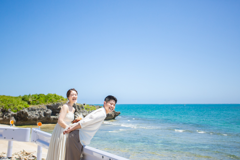 ビーチにたどり着くまで