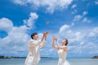 フォトウェディングM＋サンセット撮影